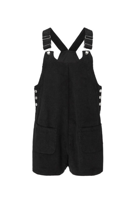 black corduroy jumpsuit
