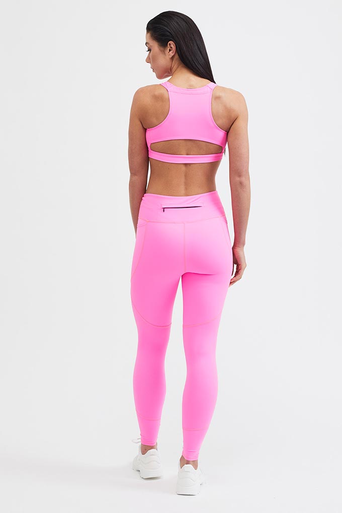 hot pink sportswear back